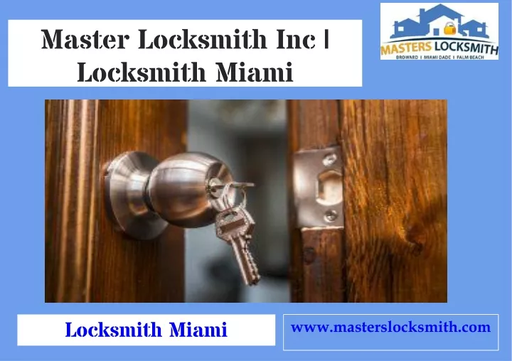 master locksmith inc locksmith miami