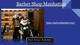 barber shop manhattan