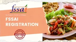 FSSAI Registration Online - Food Safety License Registration Process