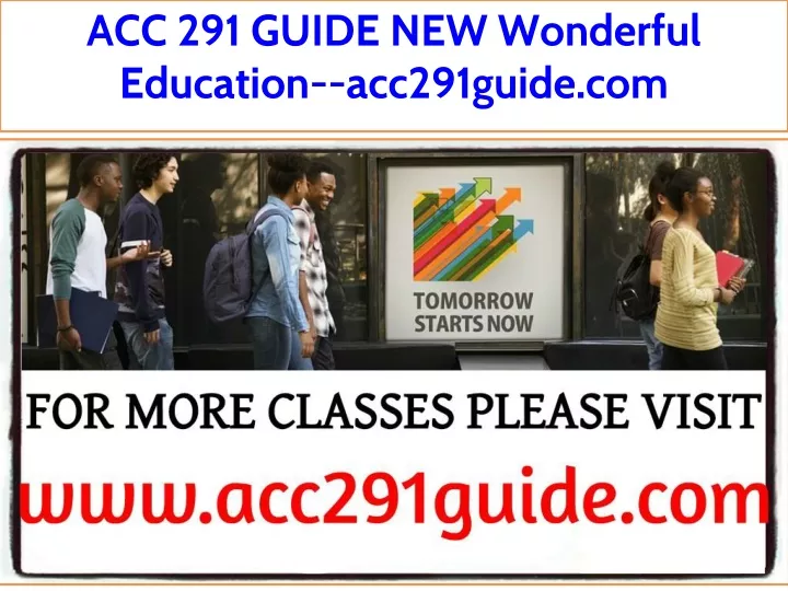 acc 291 guide new wonderful education acc291guide