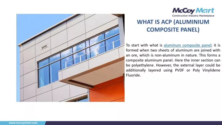 what is acp aluminium composite panel