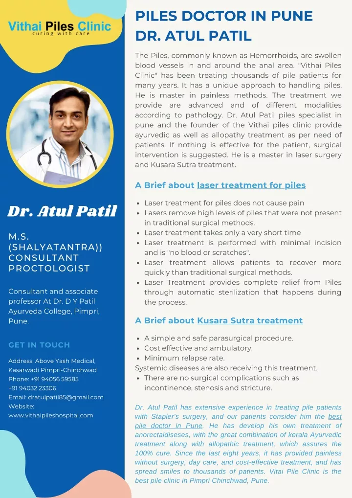 piles doctor in pune dr atul patil