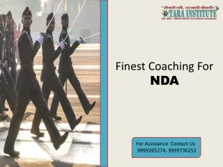 finest coaching for nda