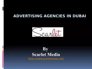 Advertising Agencies in Dubai