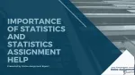 Importance of Statistics and Statistics Assignment Help - slide 1