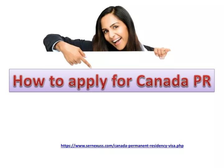 how to apply for canada pr