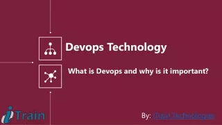 What is Devops;