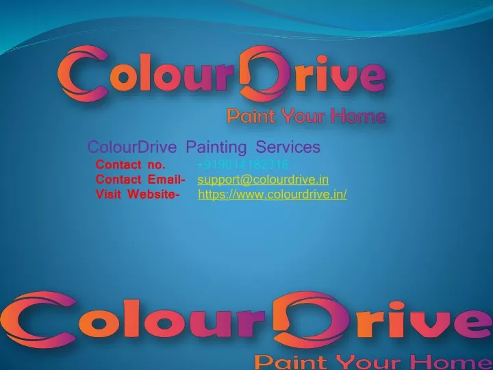 colourdrive painting services contact