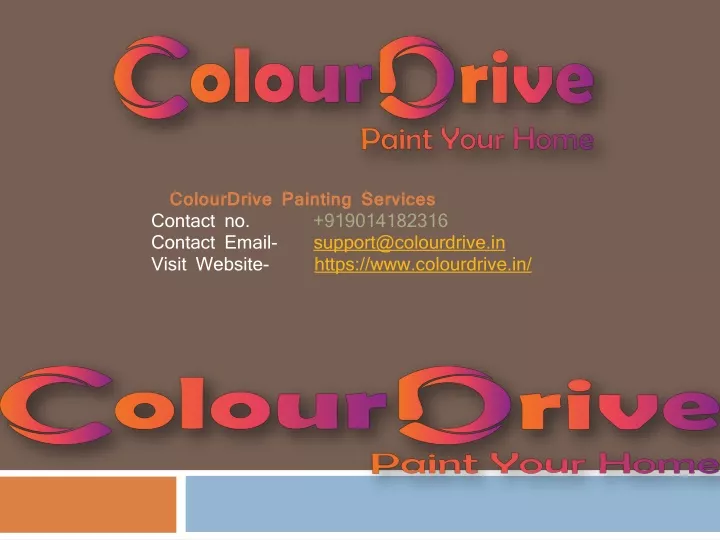 colourdrive painting services contact