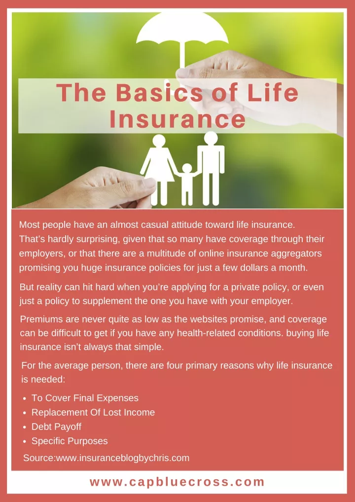 the basics of life insurance