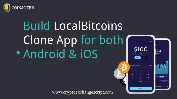 build localbitcoins clone app for both android ios
