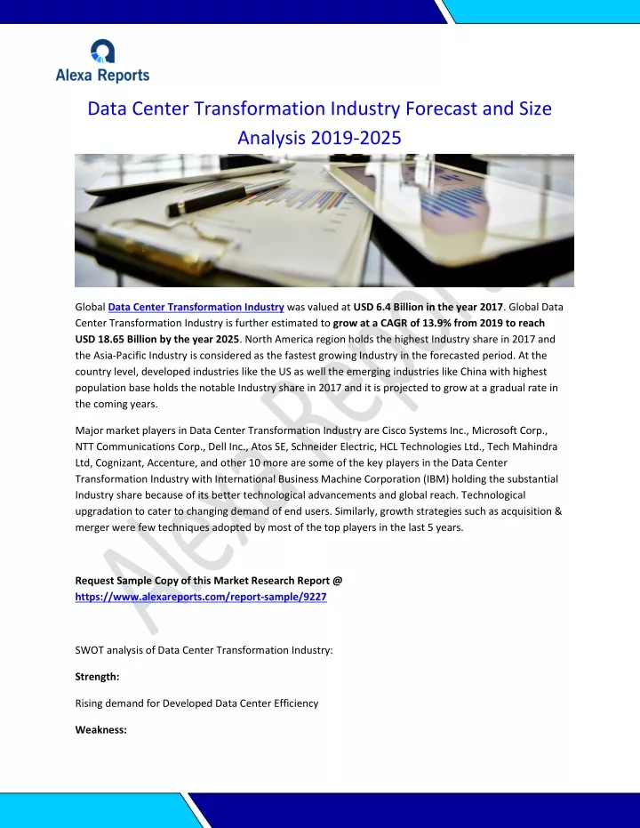 data center transformation industry forecast