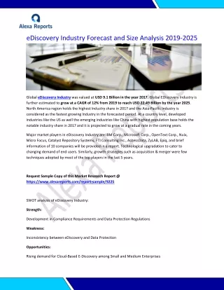 ediscovery industry forecast and size analysis