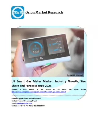 US Smart Gas Meter Market Trends, Size, Competitive Analysis and Forecast - 2019-2025