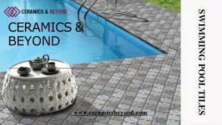Swimming Pool Tiles That Can Be Of Great Value to You