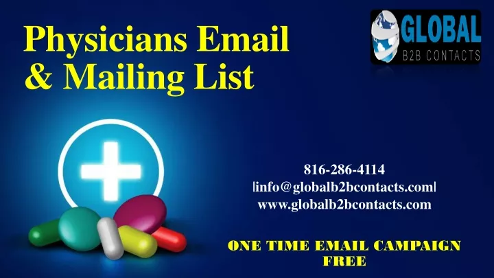 physicians email mailing list