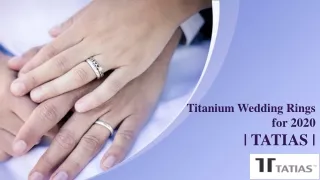 Titanium Wedding Rings for 2020 | TATIAS |