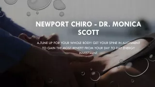 Newport Chiropractor - Dr. Monica Scott