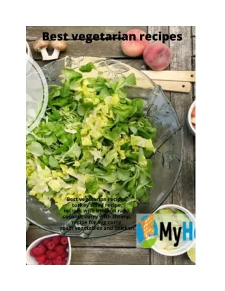 Best vegetarian recipes, here is the healthy easy, meals, dinner for you