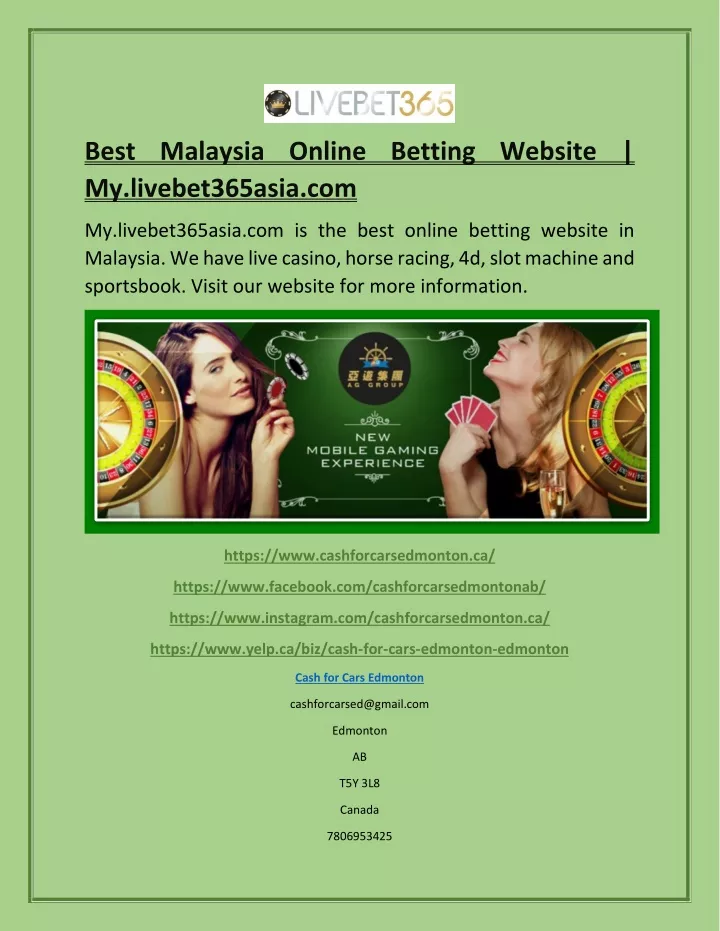 best malaysia online betting website