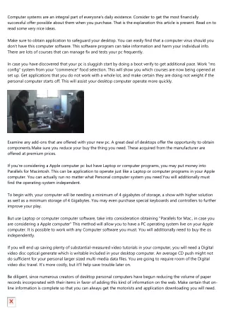 computer systems are an integral part of everyone