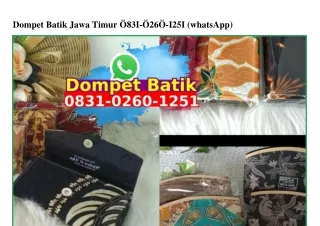 dompet batik jawa timur 83i 26 i25i whatsapp