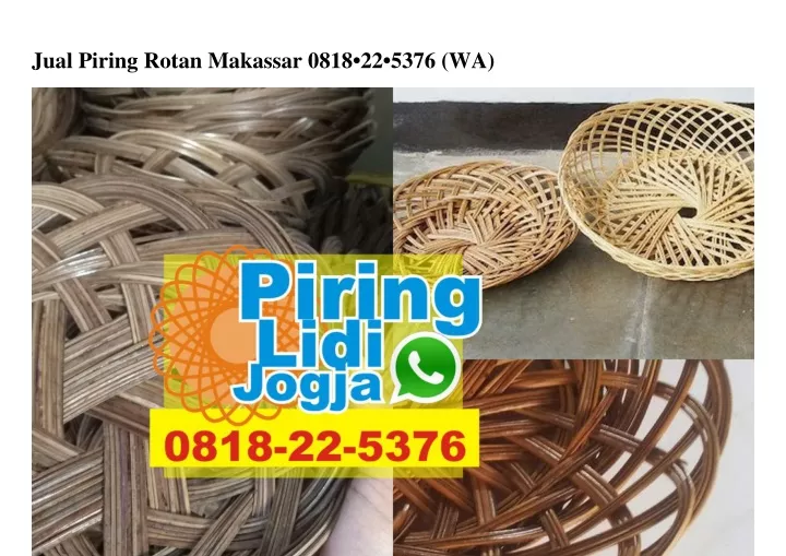 jual piring rotan makassar 0818 22 5376 wa