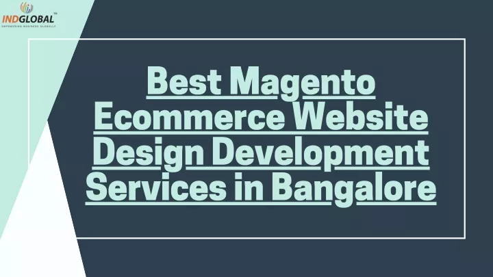 best magento ecommerce website design development