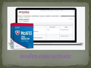 mcafee com activate