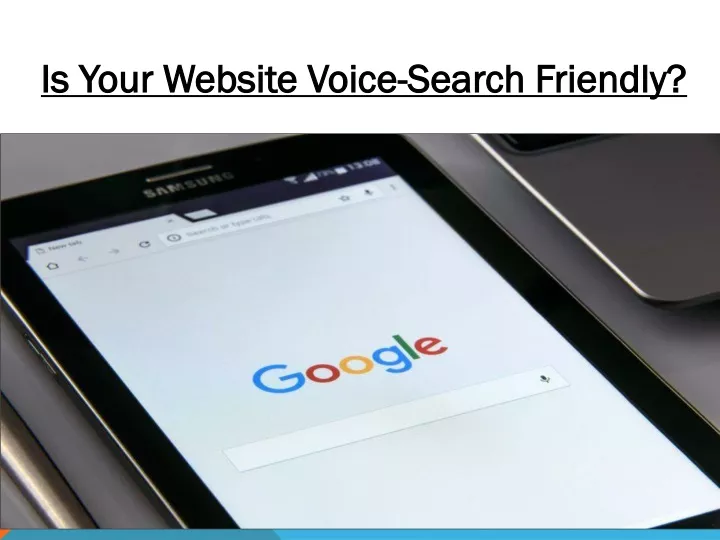 is your website voice search friendly