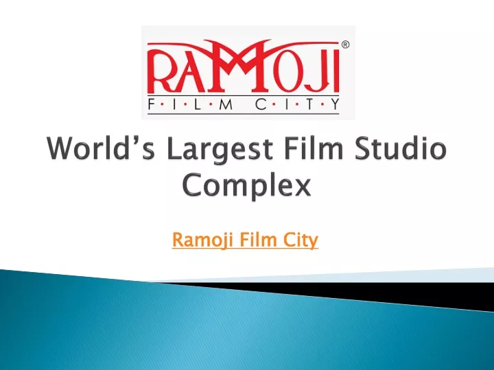 world s largest film studio complex