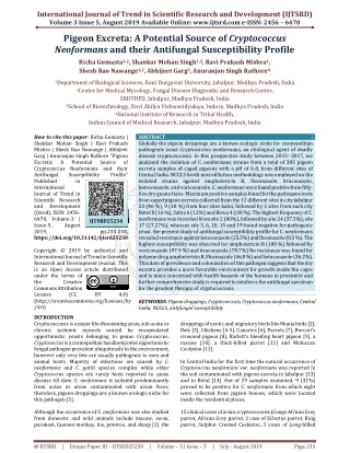 international journal of trend in scientific