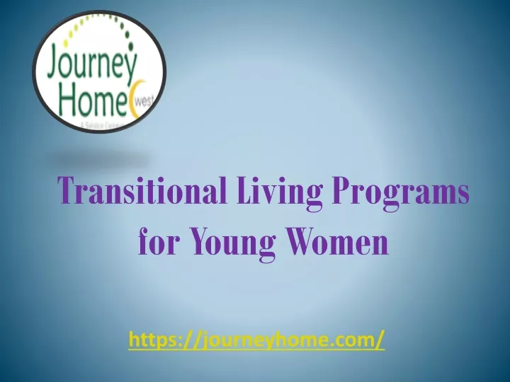 transitional living programs for young women