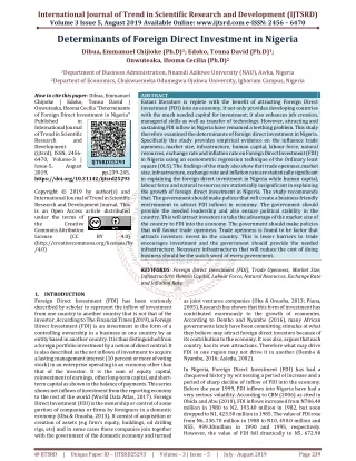 international journal of trend in scientific