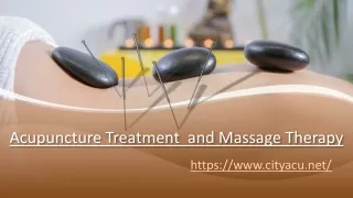 Get Acupuncture Treatment By Experienced Acupuncturists