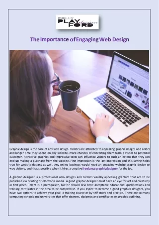 The Importance of Engaging Web Design