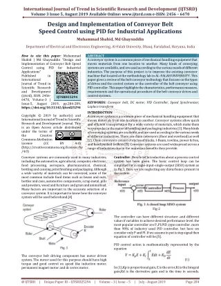 international journal of trend in scientific