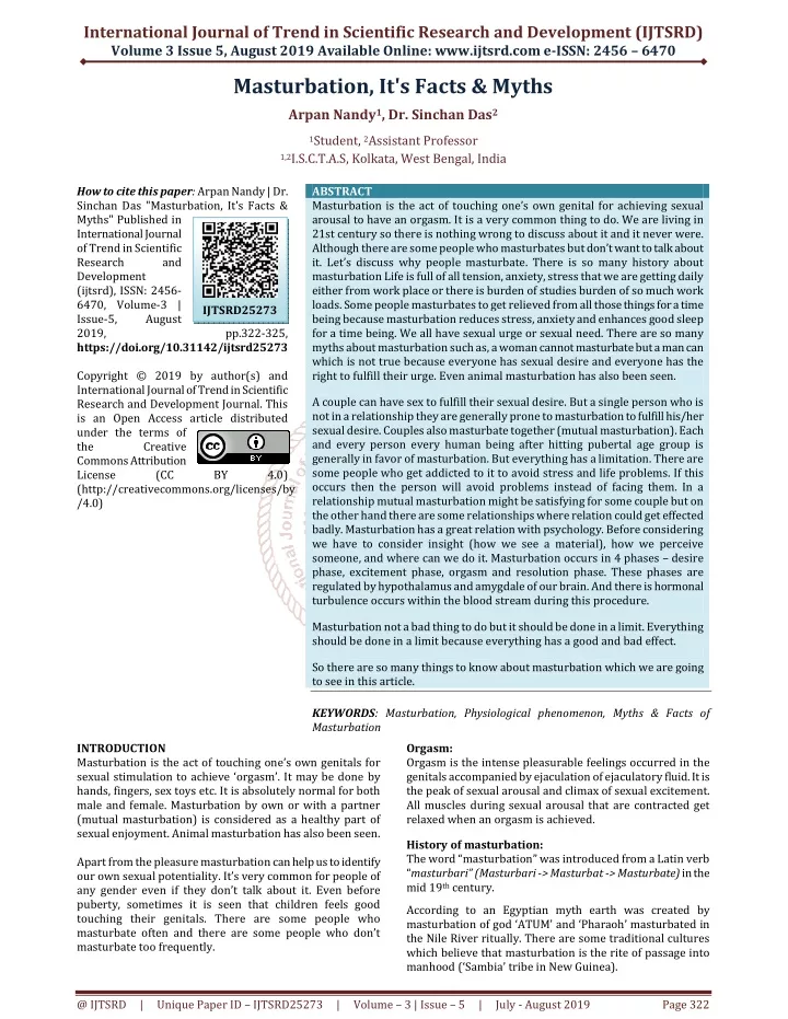 international journal of trend in scientific