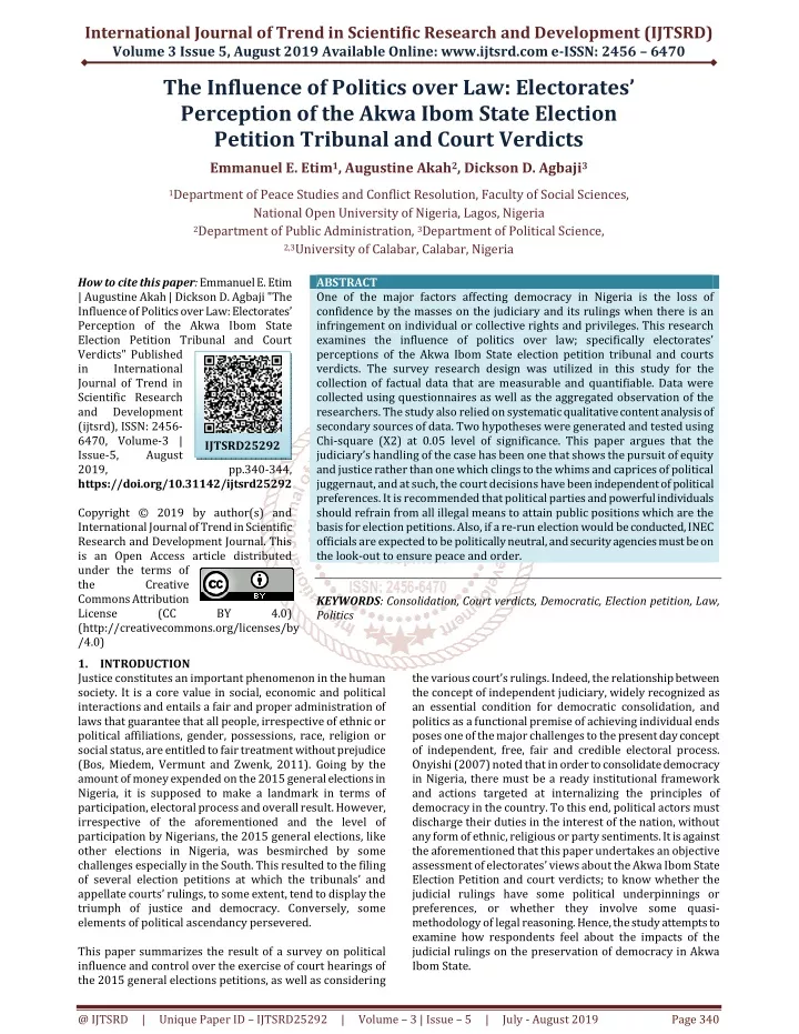 international journal of trend in scientific