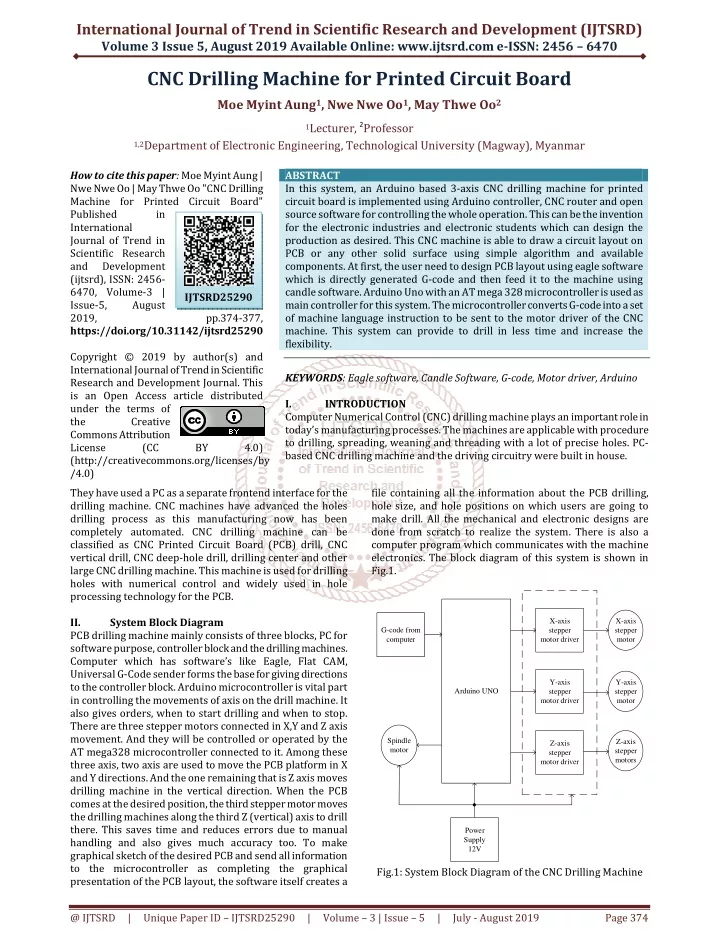 international journal of trend in scientific