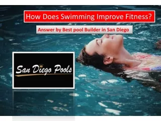 How Good Is Swimming for Fitness