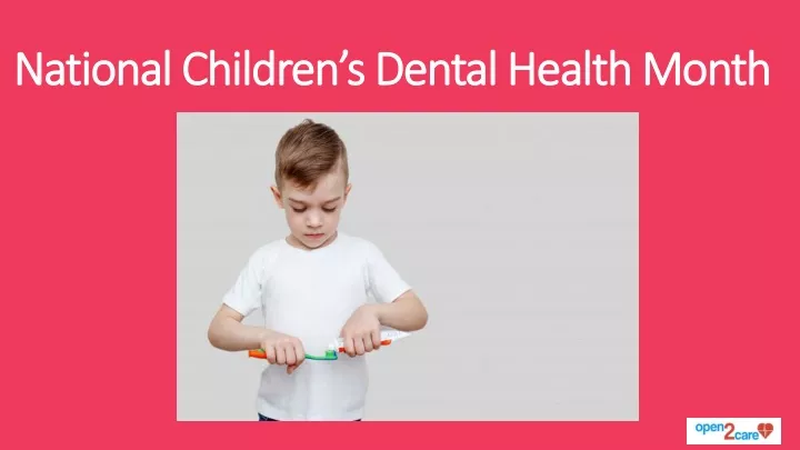national children s dental health month