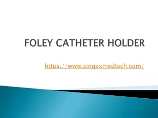 Foley Catheter Tube Holder India at Low Cost