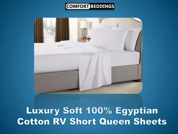 luxury soft 100 egyptian cotton rv s hort q ueen