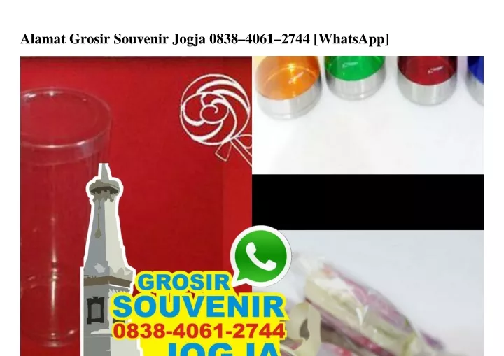 alamat grosir souvenir jogja 0838 4061 2744