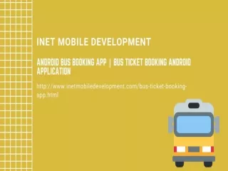 Android Bus Booking App | Bus Ticket Booking Android Application