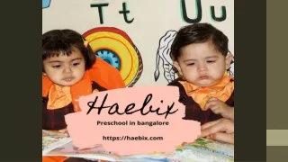 Best Play School in Bangalore