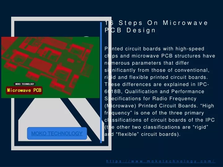 16 steps on microwave pcb design