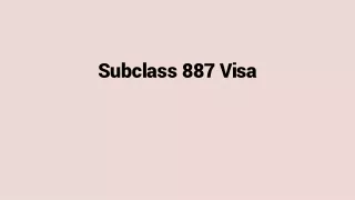 887 Visa