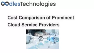 Cost Comparison of Prominent Cloud Service Providers